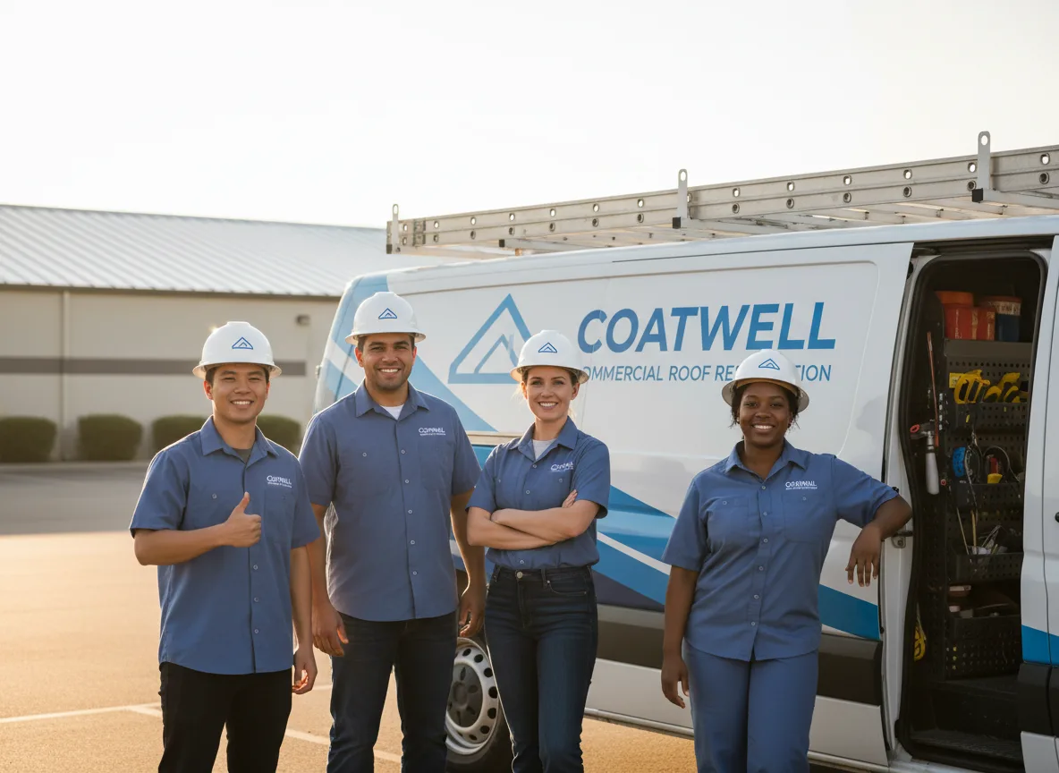 Commercial roof coating company in Fairless Hills, PA